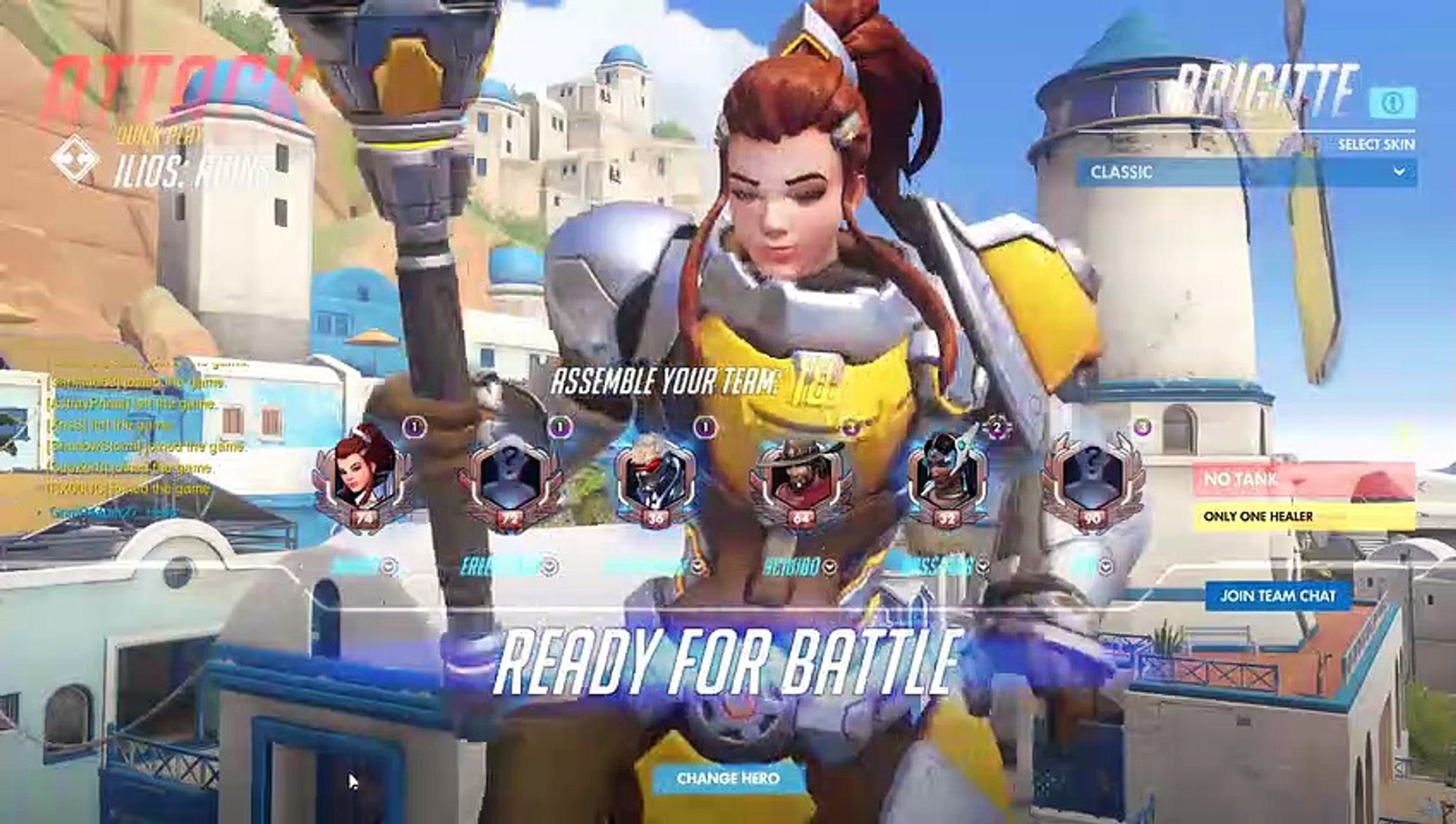 overwatch. brigitte gameplay. good gameplay