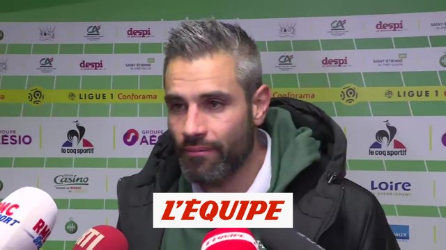 Perrin «On a été naïf» - Foot - L1 - Saint-Etienne
