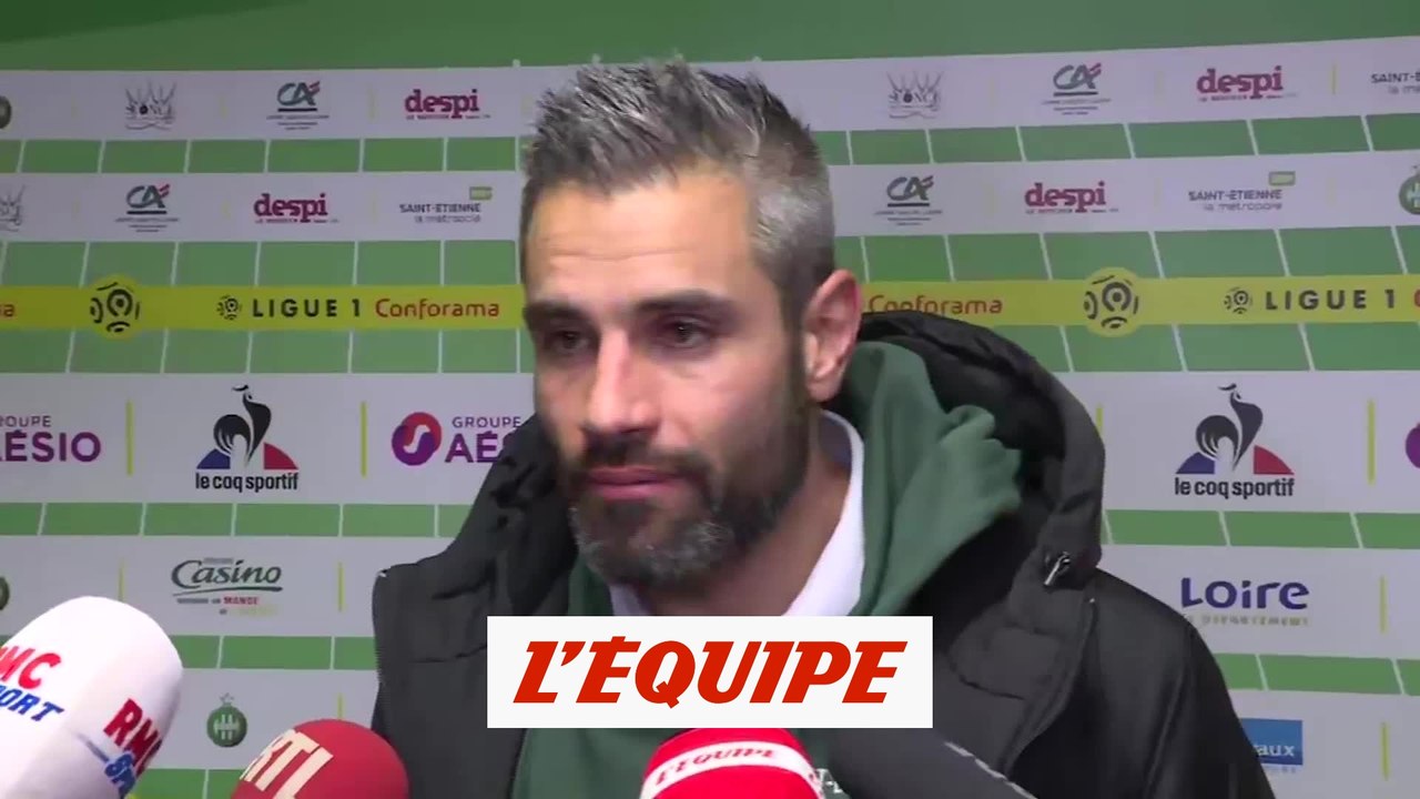 Perrin «On a été naïf» - Foot - L1 - Saint-Etienne