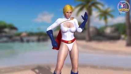 [DOA5 Mod] [60Fps] SuperGirl VS PowerGirl