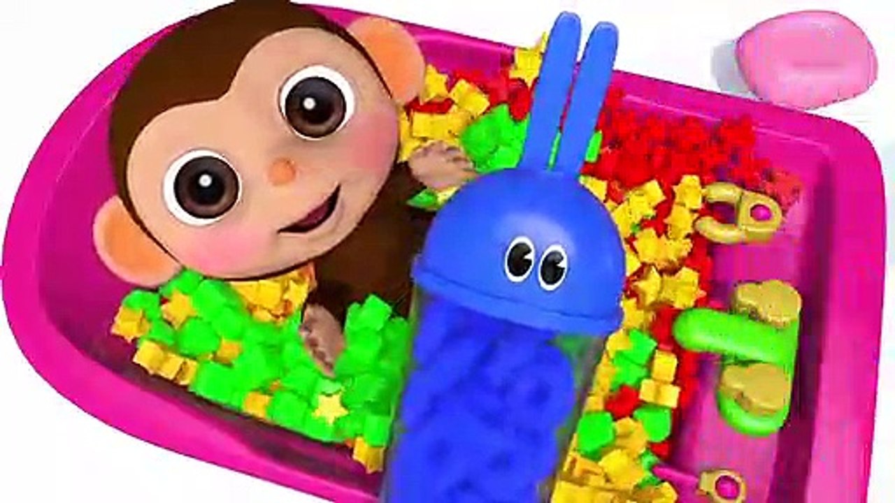 Learn Colors with Bunny Mold and m&m Chocolate Blender Toy Nursery Rhymes for Kids Children