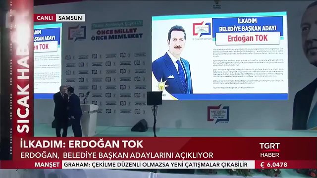 AK Parti Samsun İlçe Belediye Başkan Adayları Açıklandı