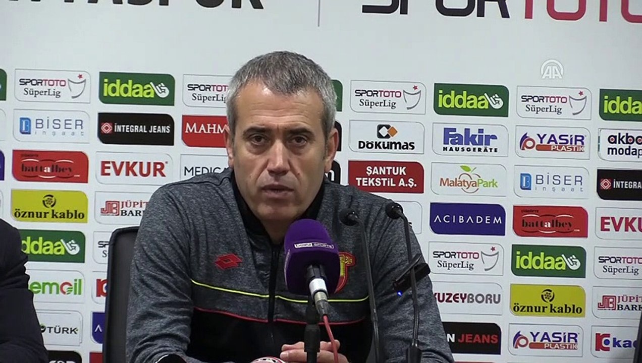 Evkur Yeni Malatyaspor-Göztepe maçının ardından - MALATYA