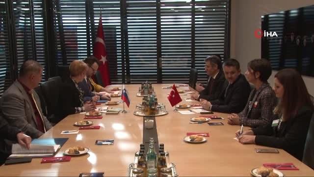 Bakan Pakdemirli, Slovenya Tarım Orman ve Gıda Bakanı ile Görüştü