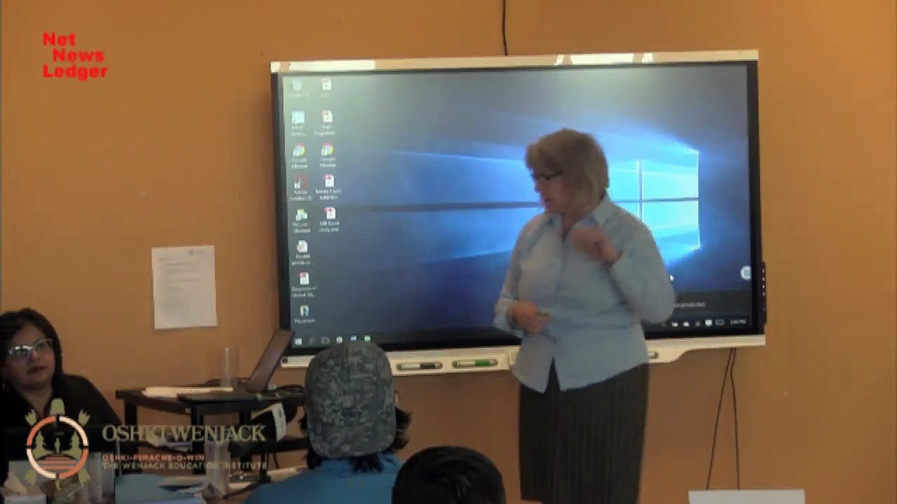 Oshki Wenjack Dorothy Roberts on Social Media and Time Management Jan 17 2019