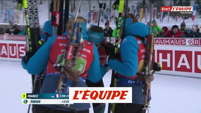La France s'impose dans le relais de Ruhpolding - Biathlon - CM