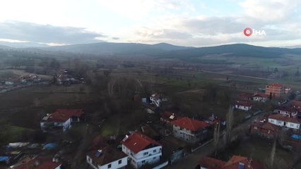 Vezirköprü'de Kenevir Üretilen Bölge Havadan Görüntülendi
