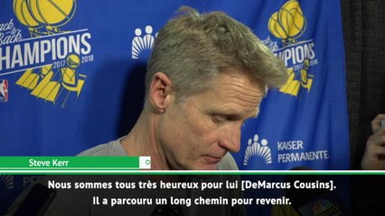 Golden State - Kerr "très impressionné" par Cousins