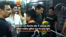 12- SALMAN KHAN ARBAAZ AND LULIA SPOTTED AT THE FITNESS CHALLENGE HELD BYBEING HUMAN E CYCLES...
