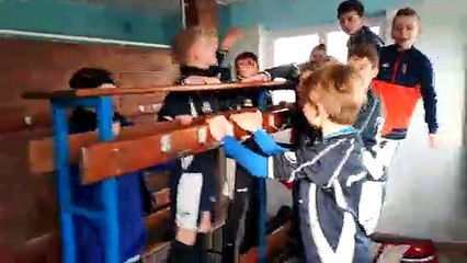 EXPLOSION DE JOIE APRES LA VICTOIRE EN COUPE D'ARTOIS