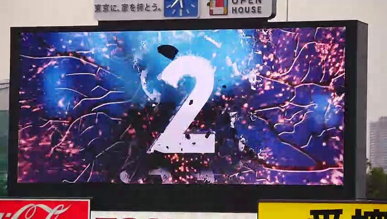 2018.4.4 東京ヤクルトスワローズ スタメン発表&スタメン応援歌（1-9）