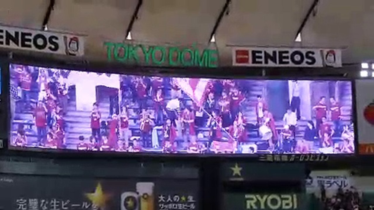 2018.5.24 東北楽天ゴールデンイーグルス スタメン発表&スタメン応援歌（1-9）