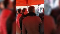 Arrimadas y Rivera denuncian insultos en una carpa de Ciudadanos en Vic