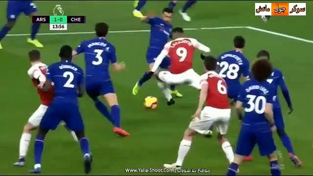 اهداف مباراة ارســــنال وتشيلـــسي 2-0 - جنون حفيظ دراجي - قمة الجولة 23 من الدوري الانجليزي الممتاز