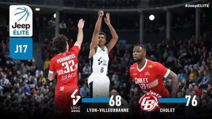 Jeep® ÉLITE : Lyon-Villeurbanne vs Cholet (J17)