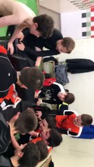 Chant du sporting après la victoire des u13