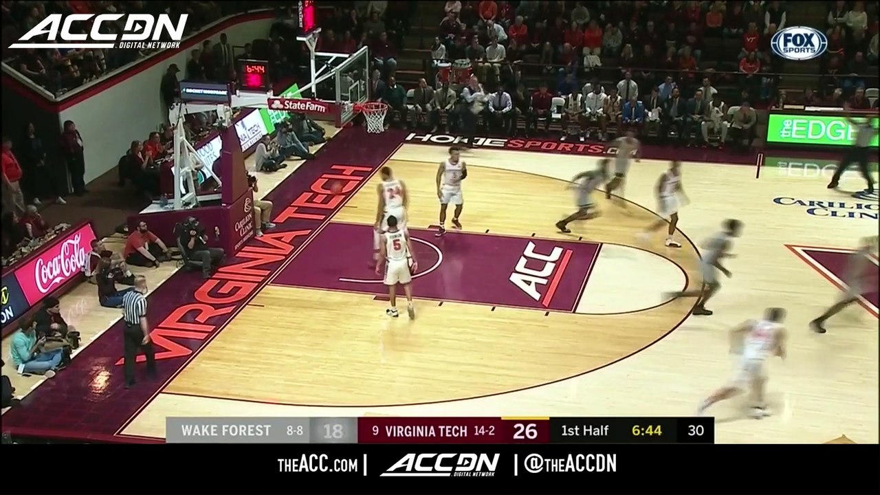 Wake Forest vs. Virginia Tech Basketball Highlights (2018-19)