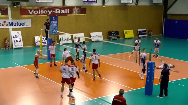 Quelques points du match Martigues volley - St Nazaire