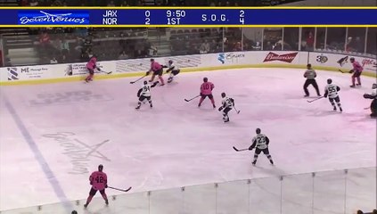 ECHL Jacksonville Icemen 1 at Norfolk Admirals 4