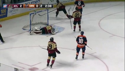 ECHL Atlanta Gladiators 2 at Greenville Swamp Rabbits 1
