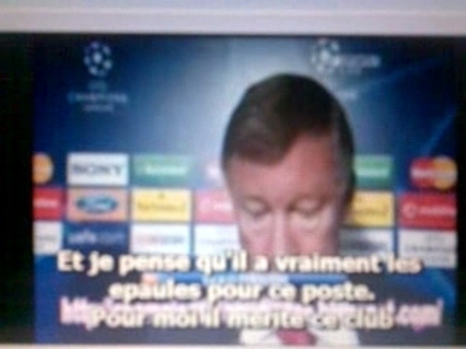 Interview de Sir Alex Ferguson sur la venue de Cana