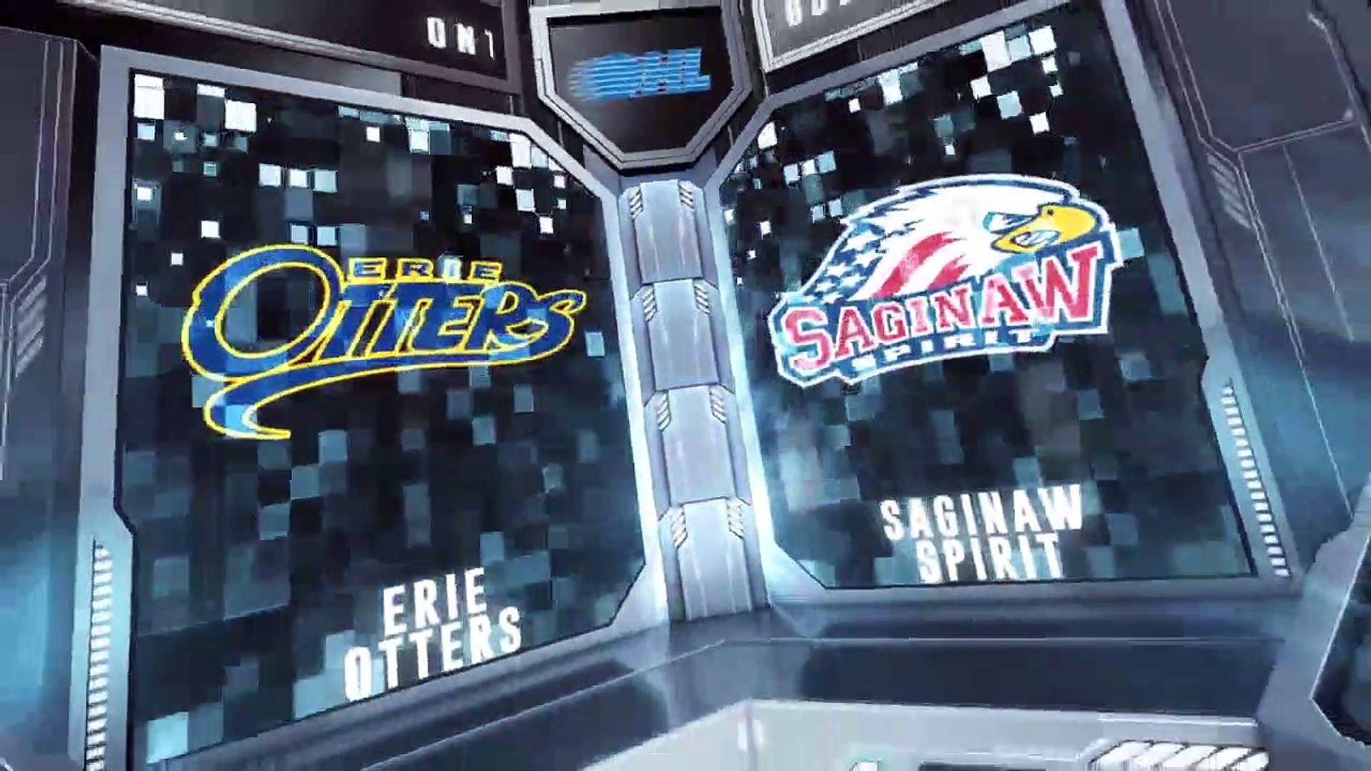 ⁣OHL Erie Otters at Saginaw Spirit