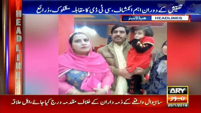 HEADLINES | ARYNEWS | 0800 | 20 JANUARY 2019