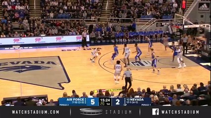 Air Force vs. No. 10 Nevada Basketball Highlights (2018-19)