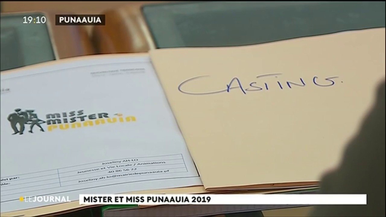 Miss et Mister Punaauia 2019 : une dizaine de candidats pour le premier casting