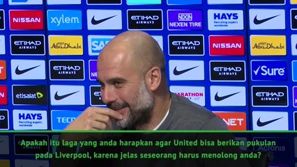 Guardiola Ingin Nomor Kontak Solskjaer Jelang United v Liverpool