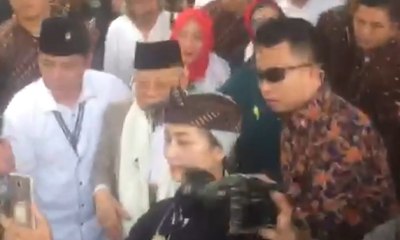 Hadiri Deklarasi Relawan di Bandung, Ma’ruf Amin Bahas Isu Pertanian