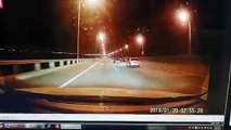 Rakaman dashcam papar kejadian kemalangan di Jambatan Pulau Pinang
