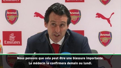 23e j. - Emery, "pas très optimiste" pour Bellerin