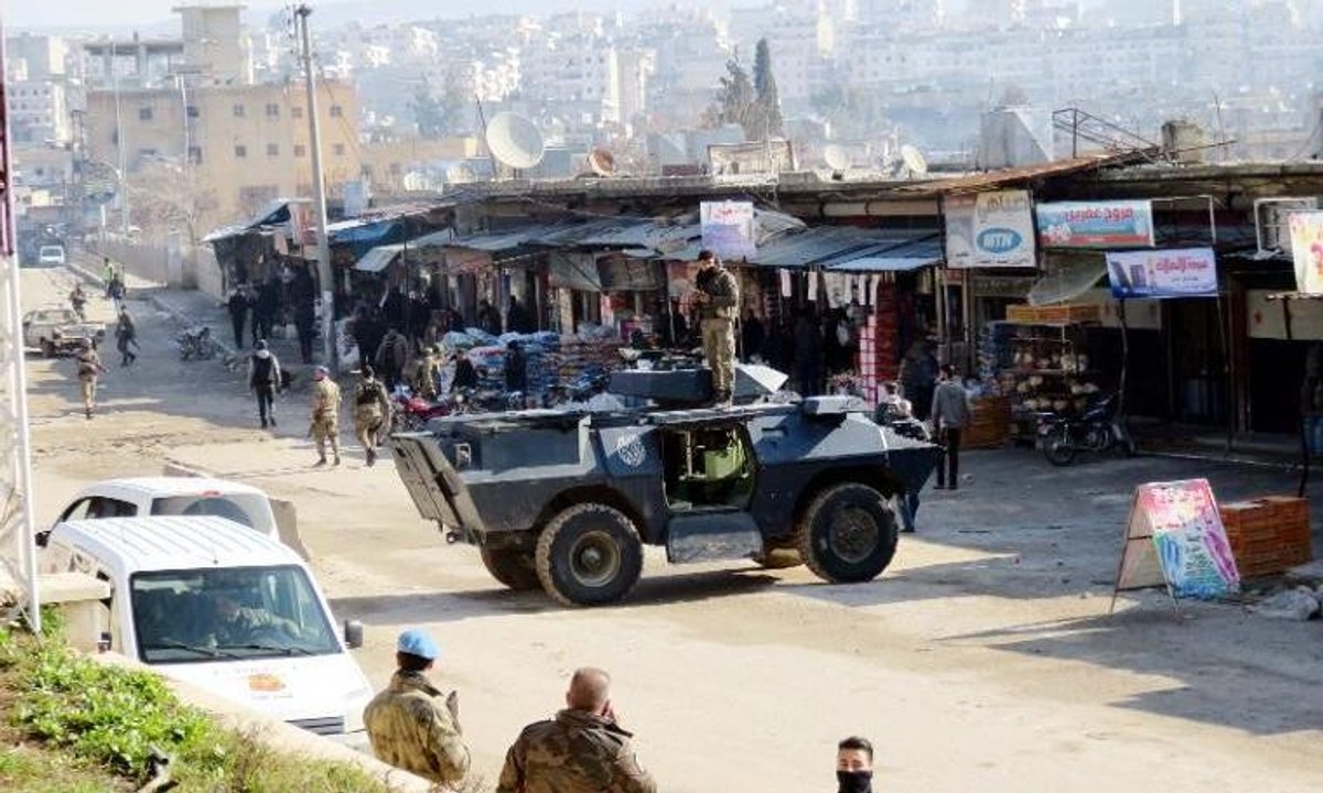 Afrin'de patlama