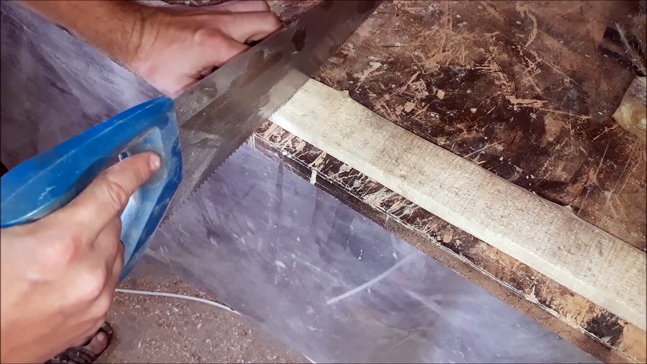 How to make a mirror of wood