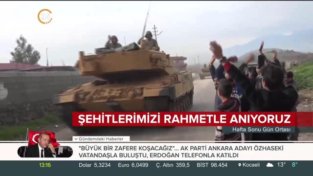 Şehitlerimizi rahmetle anıyoruz