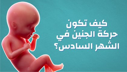 Download Video: كيف تكون حركة الجنين في الشهر السادس؟