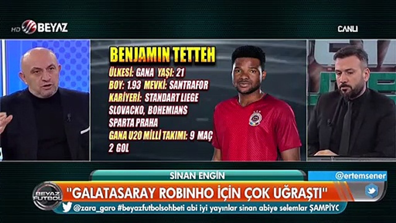 Sinan Engin'den Robinho ve Galatasaray itirafı