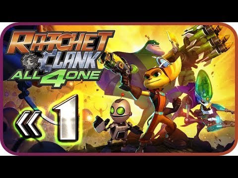 Ratchet & Clank: All 4 One Walkthrough Part 1 (PS3) Act 1: Luminopolis