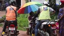 Plein zoom sur les conducteurs de taxi-motos à Labé