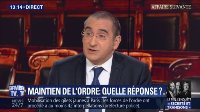 Laurent Nuñez, secrétaire d'État au près de ministre de l'Intérieur: Hier, il y a eu près de 300 interpellations en France