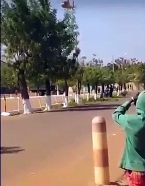 Crash spectaculaire d'un hélicoptère de l'armée Malienne
