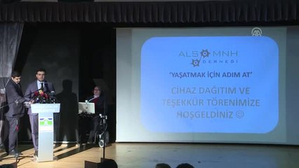 Yıldırım, Als-Mnh Derneği Cihaz Dağıtım Töreni'ne Katıldı