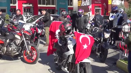 Doğu Türkistan'da Yaşanan Zulümlere Motosikletli Tepki
