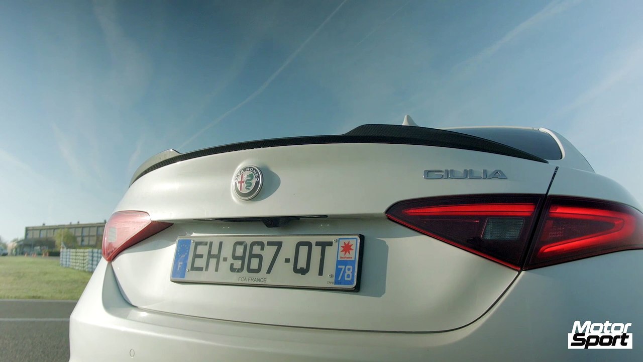 Alfa Romeo Giulia Quadrifoglio : 0-250 km/h