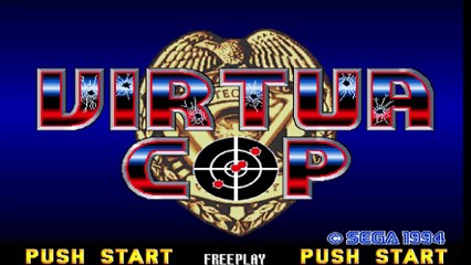 Virtua Cop Arcade - Intro / Opening (HD)