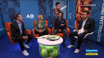Mouratoglou : "Tsitsipas a eu la chance de jouer face à son idole avant Melbourne"