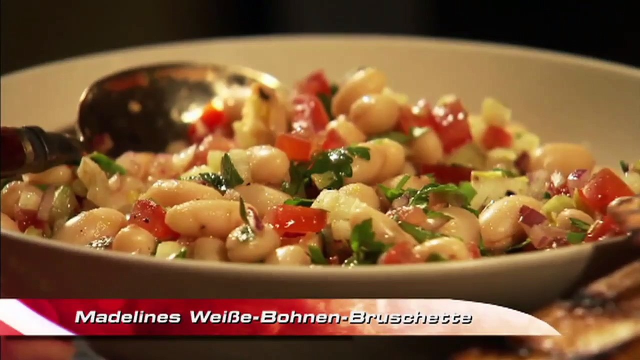 Weiße Bohnen Bruschette