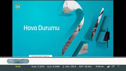 İşte hava durumu raporu