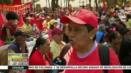Realizan un cabildo abierto bolivariano en Venezuela